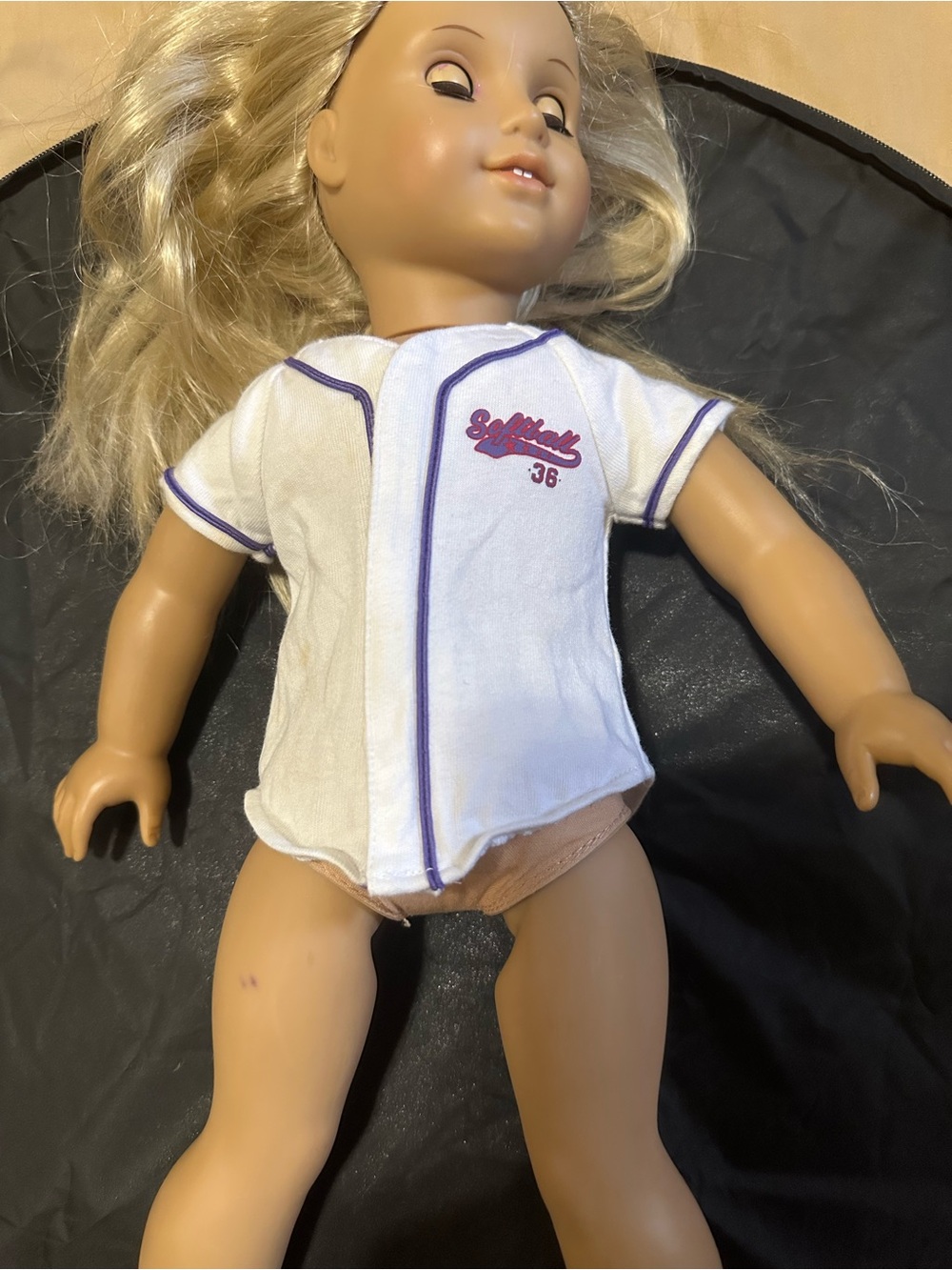 American Girl Doll softball Jersey